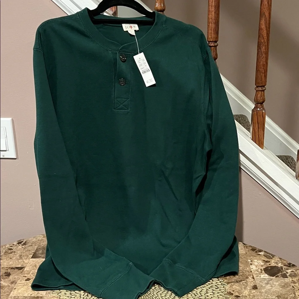 J. Crew Men’s Henley Top, L